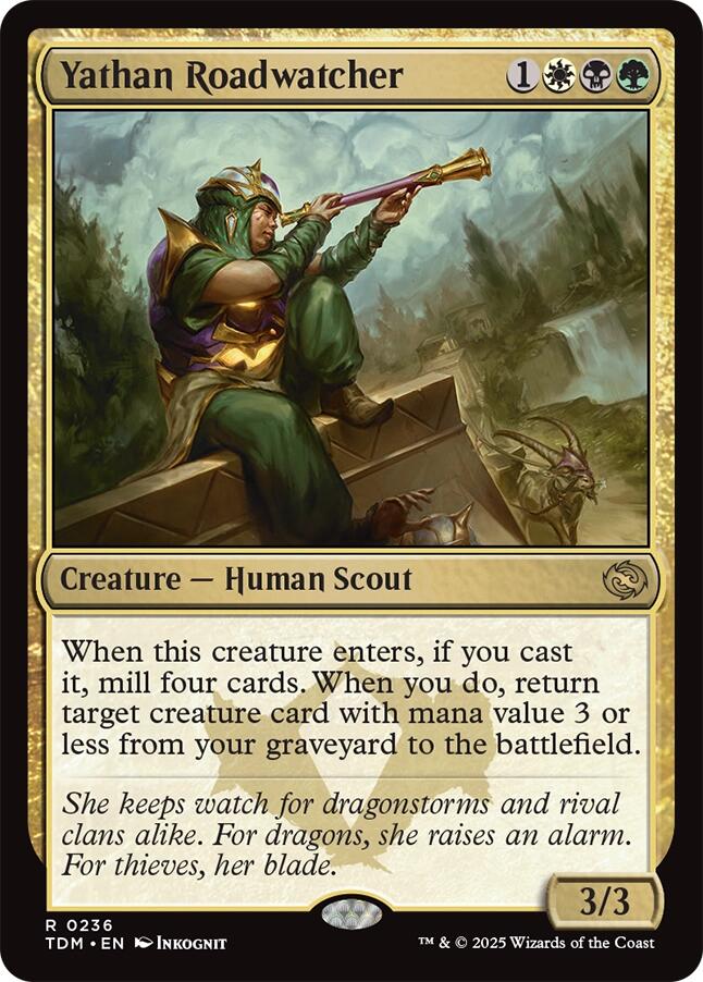 Yathan Roadwatcher - 236 - (Tarkir: Dragonstorm)