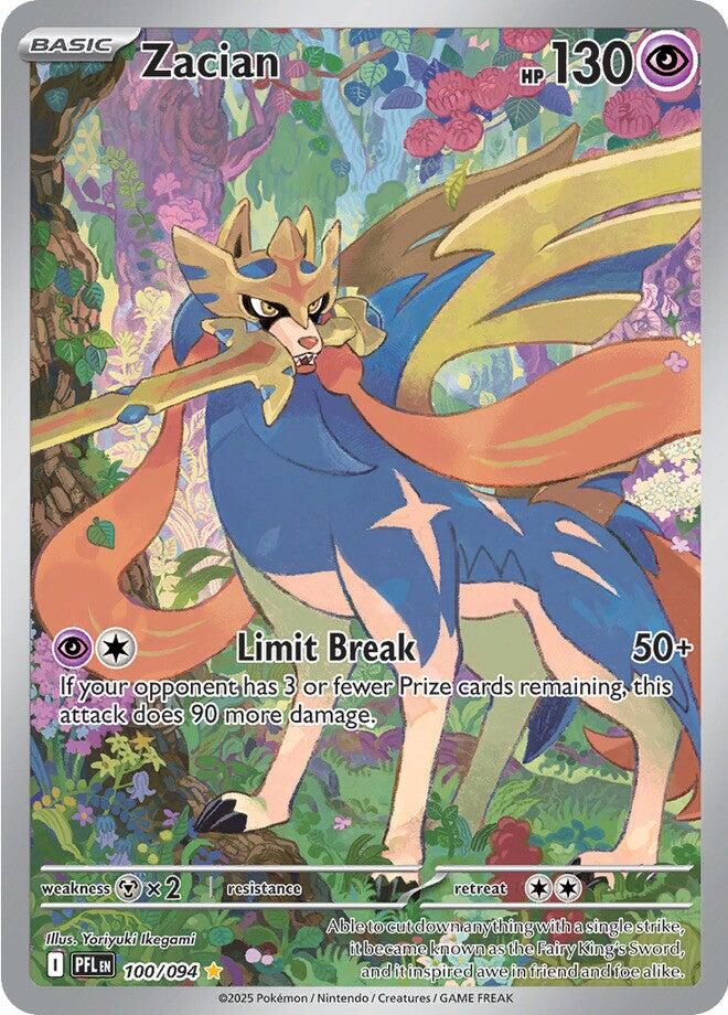 Zacian - 100/094 - 100/094 - (ME02: Phantasmal Flames)