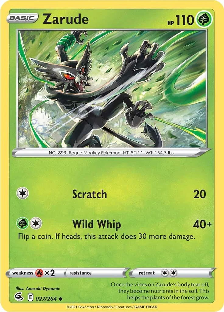 Zarude - 027/264 - (SWSH08: Fusion Strike)