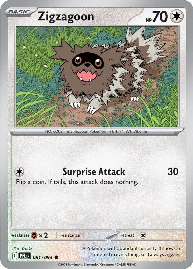 Zigzagoon - 081/094 - (ME02: Phantasmal Flames)