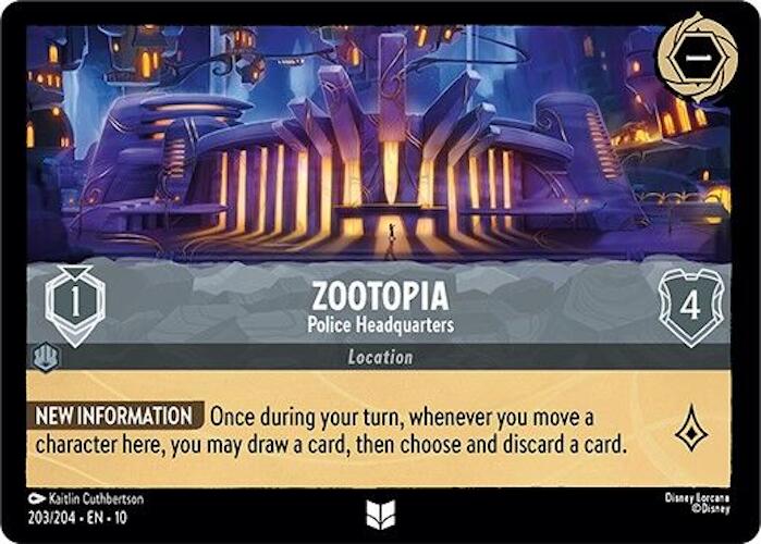 Zootopia - Police Headquarters - 203/204 - (Whispers in the Well)