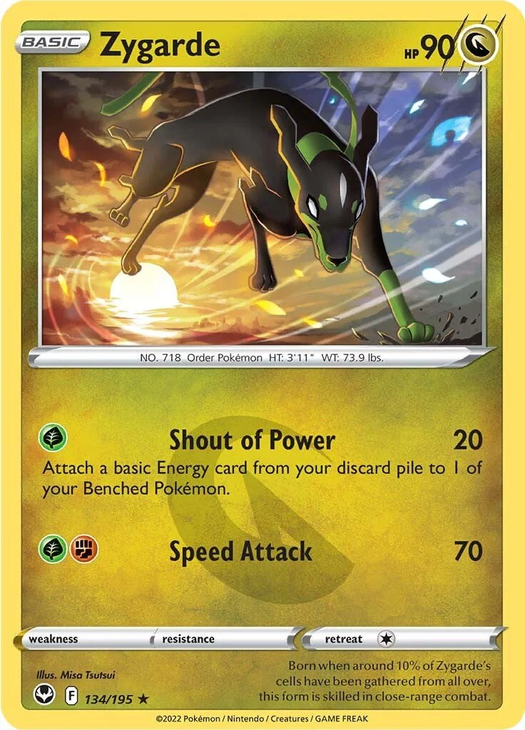 Zygarde - 134/195 - (SWSH12: Silver Tempest)